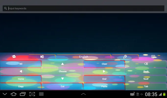 Keyboard Colors Themes android App screenshot 1