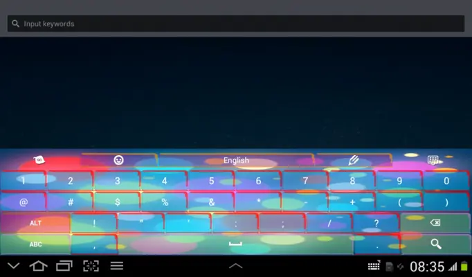 Keyboard Colors Themes android App screenshot 2