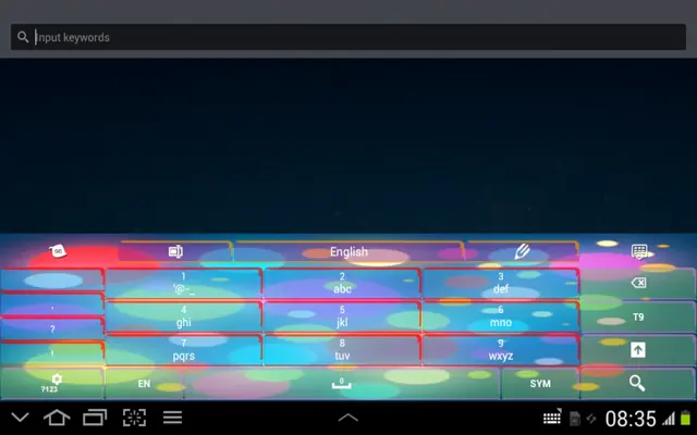 Keyboard Colors Themes android App screenshot 5